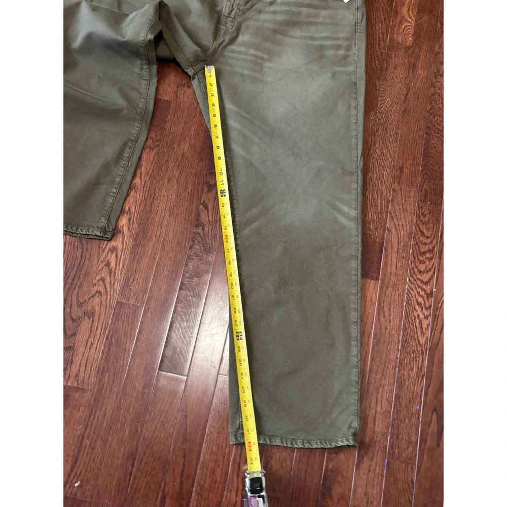 Ralph Lauren Jeans Men's 46Bx32 Green Hampton Relaxed Straight‎ Garment Dyed NEW